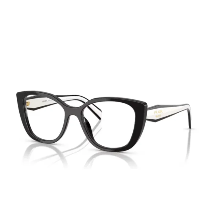 Prada B04V 16K101 nero/bianco Occhiali Da Vista – Prada – 8056262363430