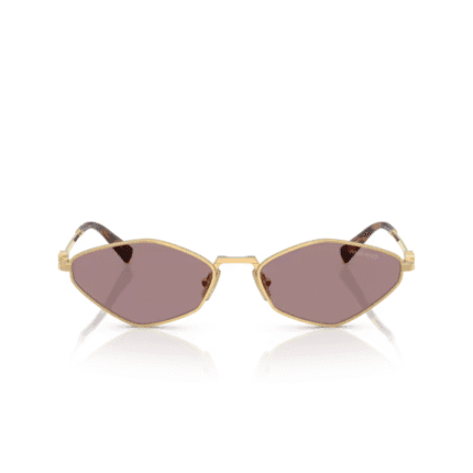 Miu Miu 56ZS 5AK20I gold purple Occhiali Da Sole