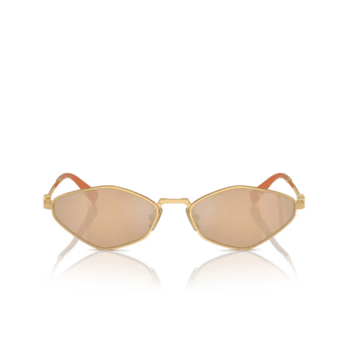 Miu Miu 56ZS 5AK40D gold orange Occhiali Da Sole – MIUMIU – 8056262146538
