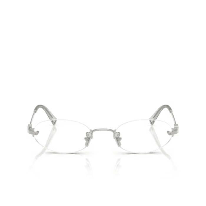 Miu Miu 53WV 1BC1O1 silver Occhiali Da Vista – MIUMIU – 8056262410851