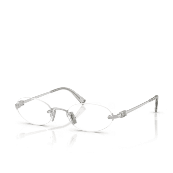 Miu Miu 53WV 1BC1O1 silver Occhiali Da Vista – MIUMIU – 8056262410851