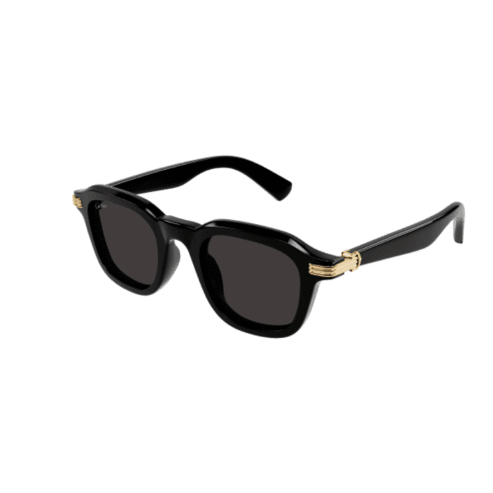 Cartier CT0536S-001 black Occhiali Da Sole – Cartier – 843023180812