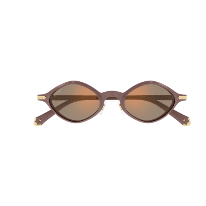 Cartier CT0540S-004 violet Occhiali Da Sole – Cartier – 843023181086