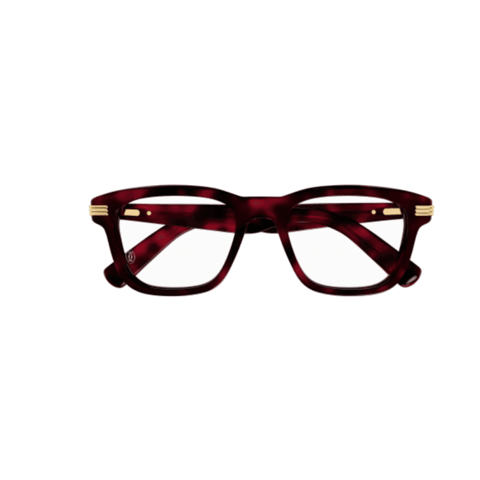 Cartier CT0444O-004 havana Occhiali Da Vista – Cartier – 843023173722