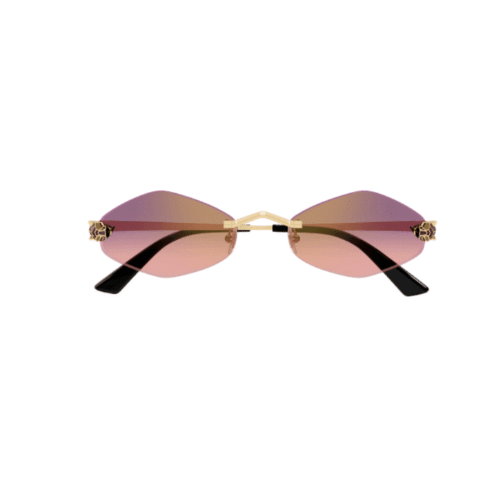 Cartier CT0433S-004 gold violet Occhiali Da Sole – Cartier – 843023172411