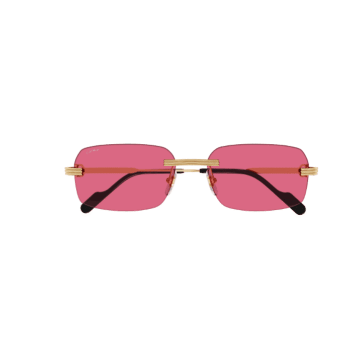 Cartier CT0271S-010 gold pink Occhiali Da Sole – Cartier – 843023181659