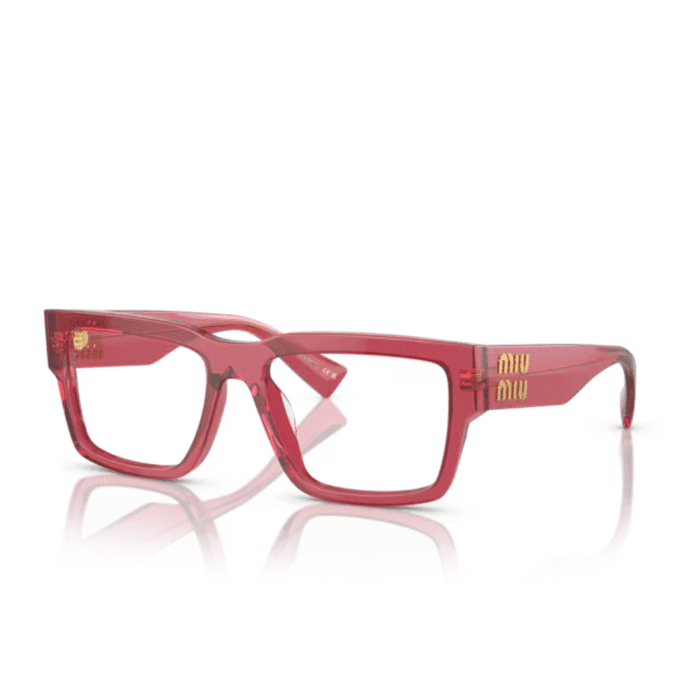 Miu Miu 02XV 15Q1O1 bordeaux Occhiali Da Vista – MIUMIU – 8056597980227