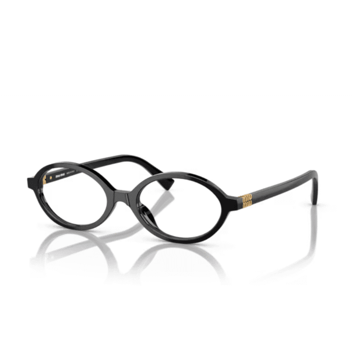 Miu Miu 01XV 1AB1O1 nero Occhiali Da Vista – MIUMIU – 8056597981354