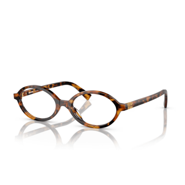 Miu Miu 01XV 19P1O1 havana chiaro Occhiali Da Vista – MIUMIU – 8056597981347