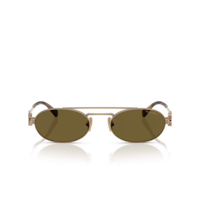 Miu Miu 54ZS 7OE09Z oro ottone Occhiali Da Sole – MIUMIU – 8056262329191