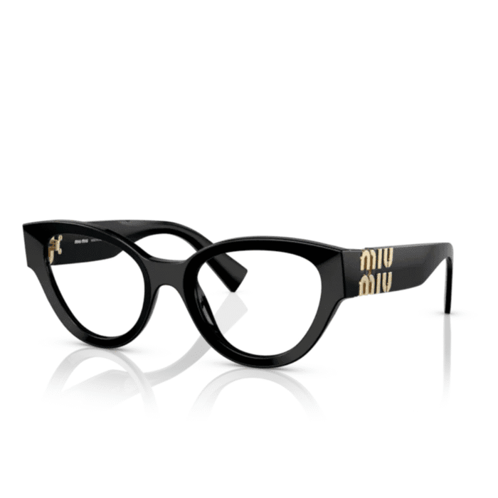 Miu Miu 01VV 1AB1O1 nero Occhiali Da Vista – MIUMIU – 8056597784566