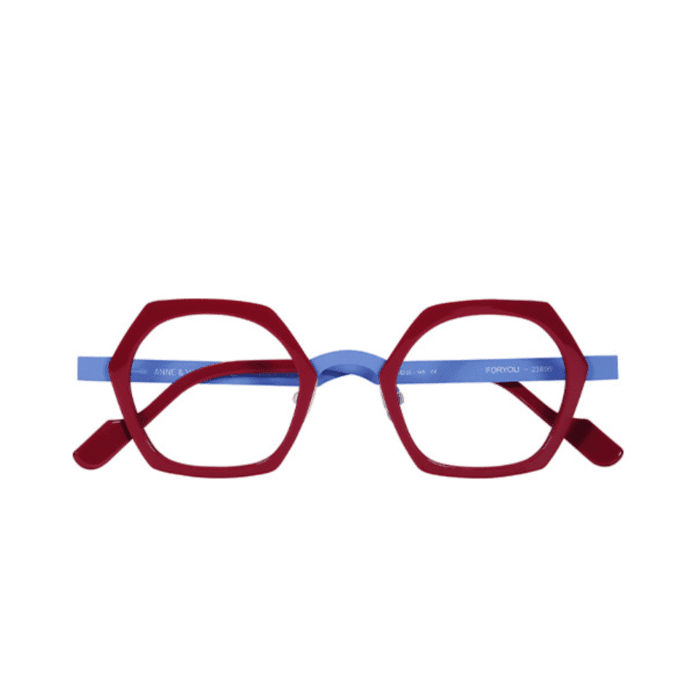 Anne & Valentin Foryou 23B06 burgundy/blu Occhiali Da Vista – Anne & Valentin – 000001514001
