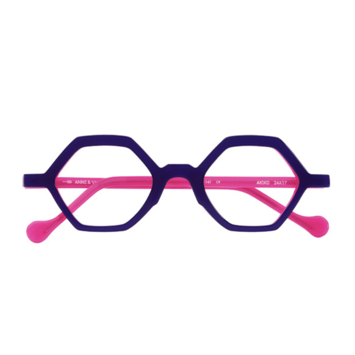 Anne & Valentin Akiko 24A17 viola Occhiali Da Vista – Anne & Valentin – 000001375008
