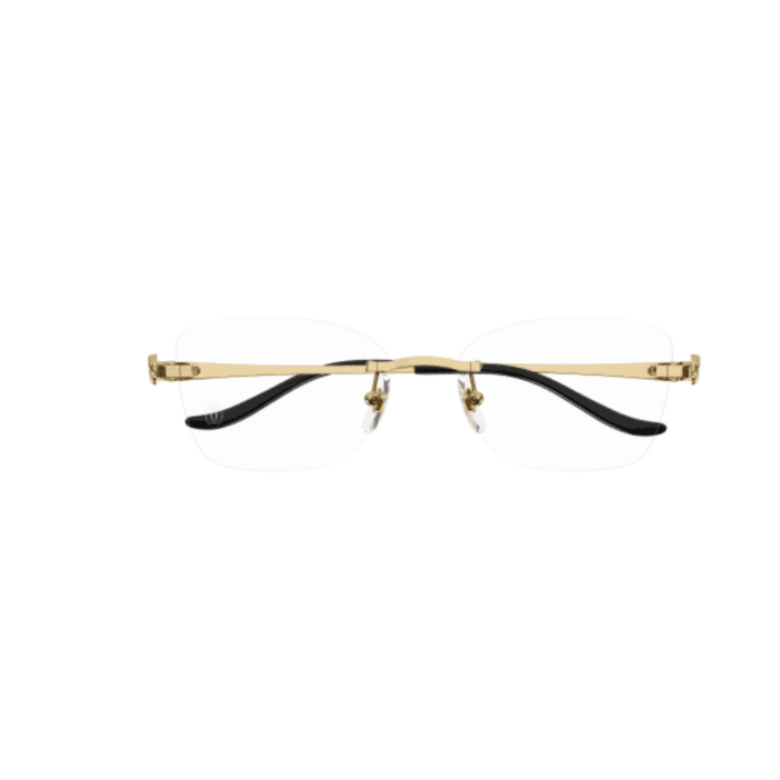 Cartier CT0408O-001 gold Occhiali Da Vista – Cartier – 843023179458