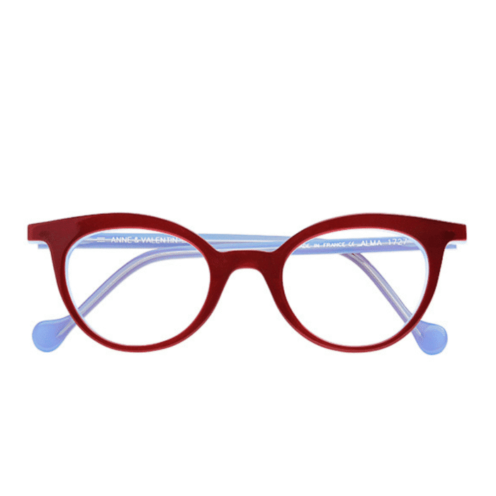 Anne & Valentin Alma 1727 burgundy/blu Occhiali Da Vista – Anne & Valentin – 3666536086092