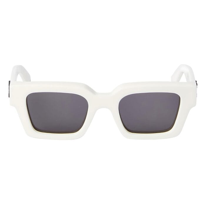 Off White OERI008 VIRGIL SUNGLASSES M 0107 white dark grey Occhiali da Sole – Off White – 8055266240112