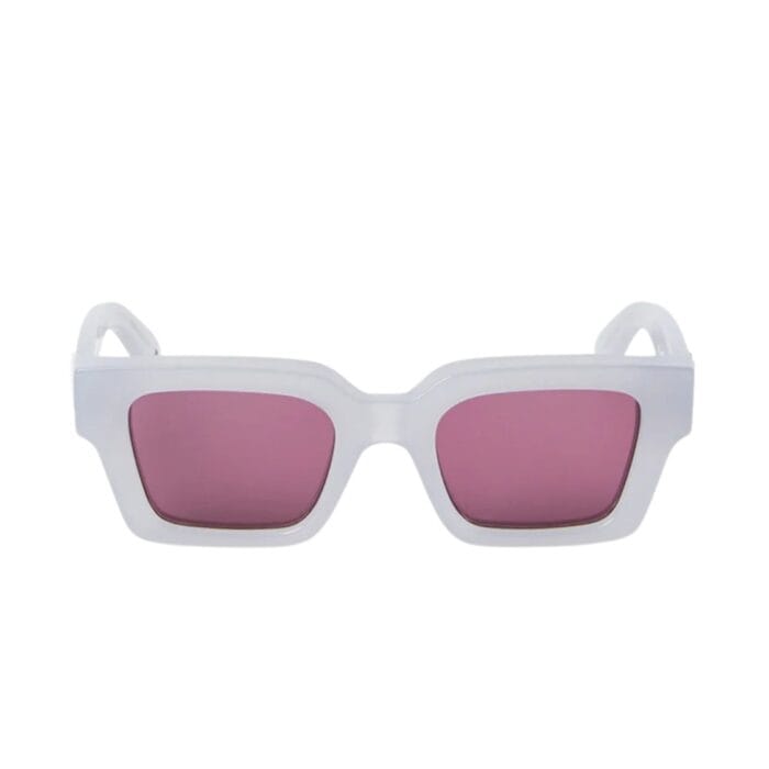 Off White OERI008 VIRGIL SUNGLASSES L 0928 grey burgundy Occhiali da Sole – Off White – 8055266240129