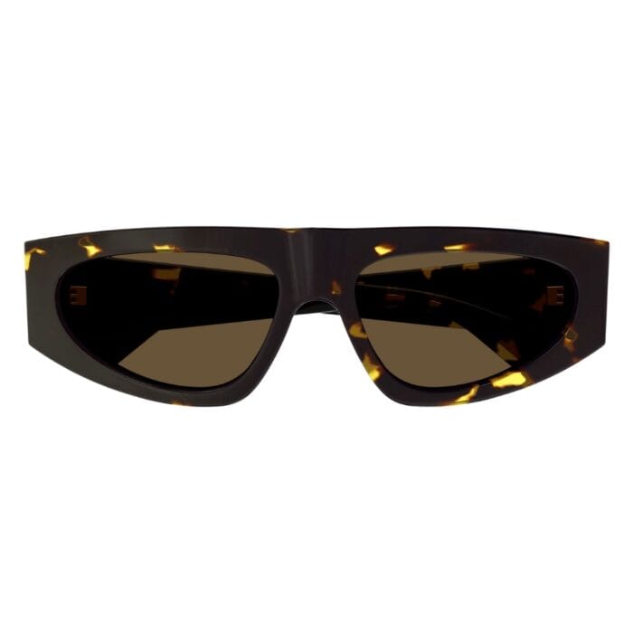 Bottega Veneta BV1277S 002 havana crystal brown Occhiali da Sole – Bottega Veneta – 889652485799