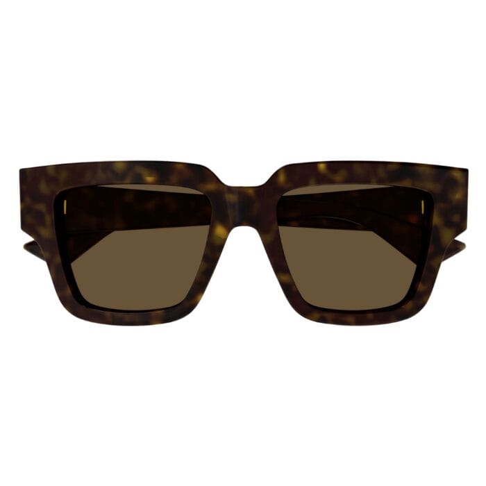 Bottega Veneta BV1276S 002 havana crystal brown Occhiali da Sole – Bottega Veneta – 889652485553