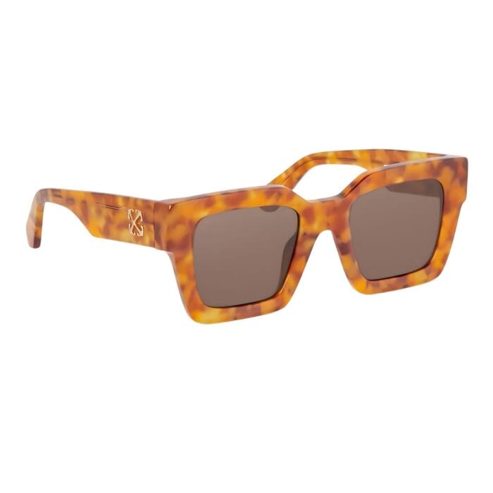 Off White OERI13I JACKSON SUNGLASSES 6d64 light havana brown Occhiali da Sole – Off White – 8055266020707