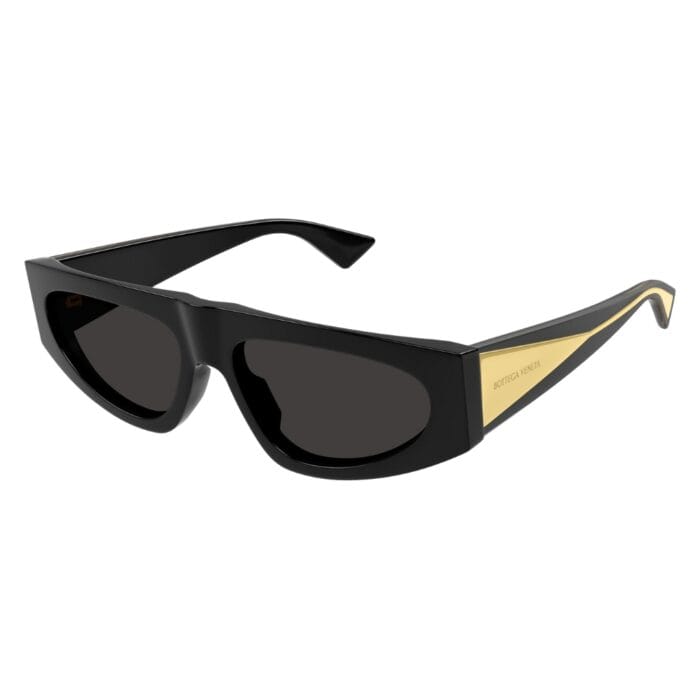 Bottega Veneta BV1277S 001 black crystal grey Occhiali da Sole – Bottega Veneta – 889652485782