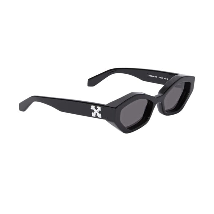Off White OERI144 HILO SUNGLASSES 1007 black dark grey Occhiali da Sole – Off White – 8055266239802