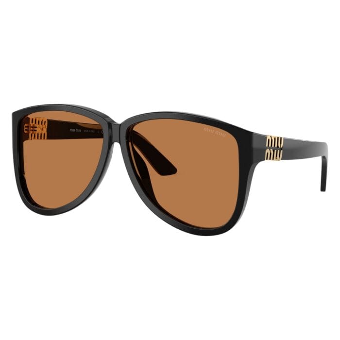 Miu Miu A08S SOLE 16K90Q BLACK Occhiali da Sole – Miu Miu – 8056262530481