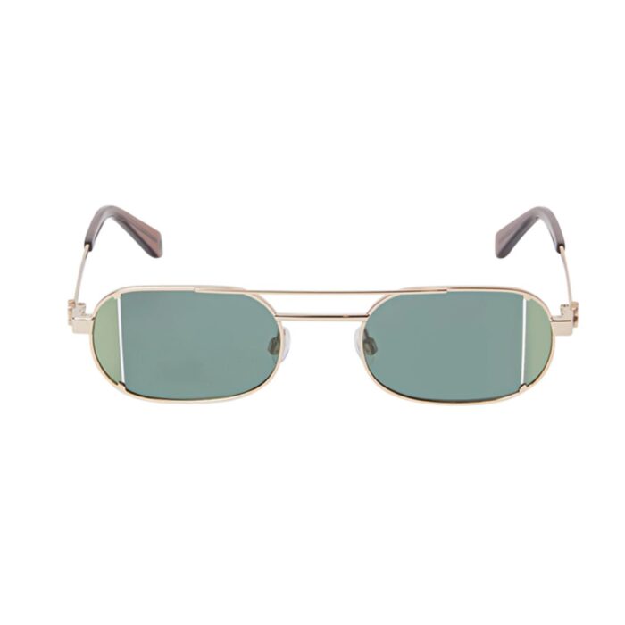 Off White OERI14H LYNN SUNGLASSES 7650 gold green Occhiali da Sole – Off White – 8055266255055