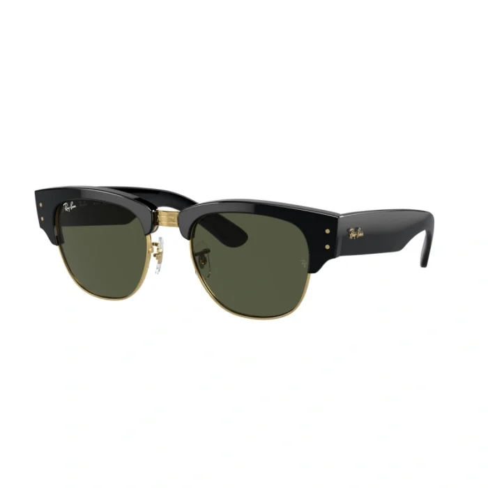 Ray-Ban Mega Clubmaster Neri 0316S 901/31 Occhiali da Sole – 8056597837163