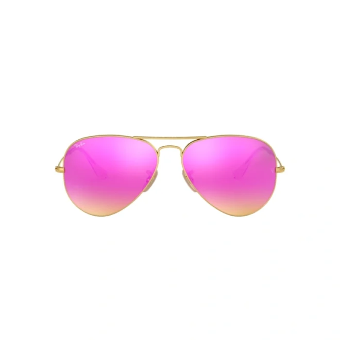 Ray-Ban Aviator Large Metal Oro Opaco 3025 112/4T Occhiali da Sole – 8053672339000