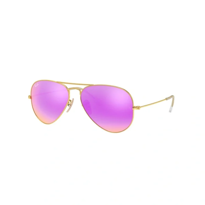 Ray-Ban Aviator Large Metal Oro Opaco 3025 112/4T Occhiali da Sole – 8053672339000