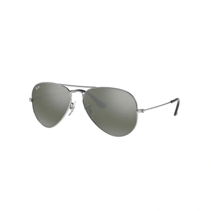 Ray-Ban Aviator Large Metal Argento 3025 W3275 Occhiali da Sole – 805289005568