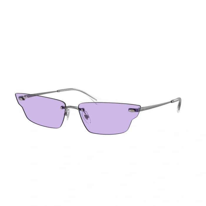 Ray-Ban 3731 004/1A Canna di Fucile Lilla Occhiali da Sole – 8056262017050