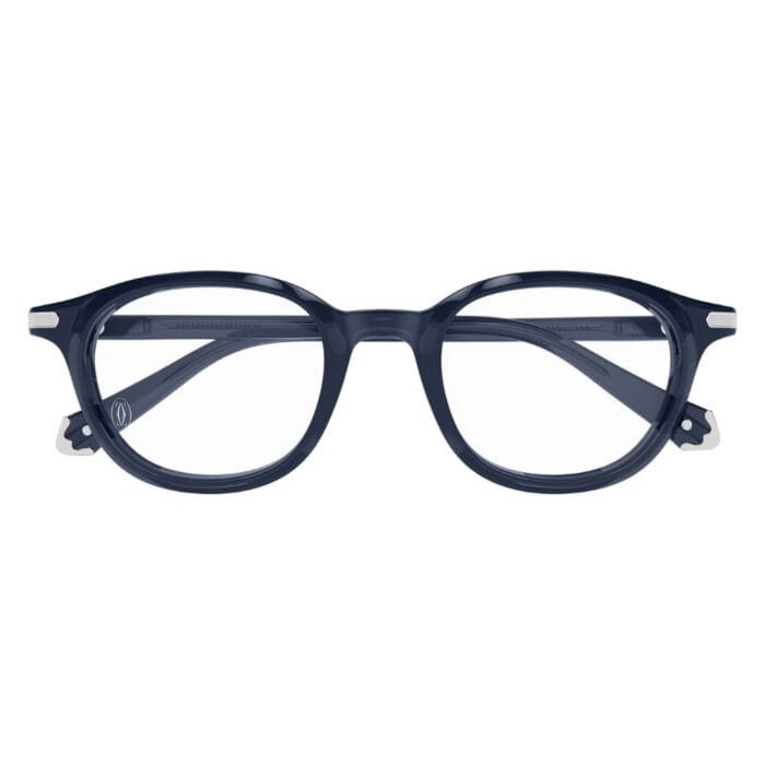 Cartier CT0584O 007 blue transparent Occhiali da Sole – Cartier – 843023184186