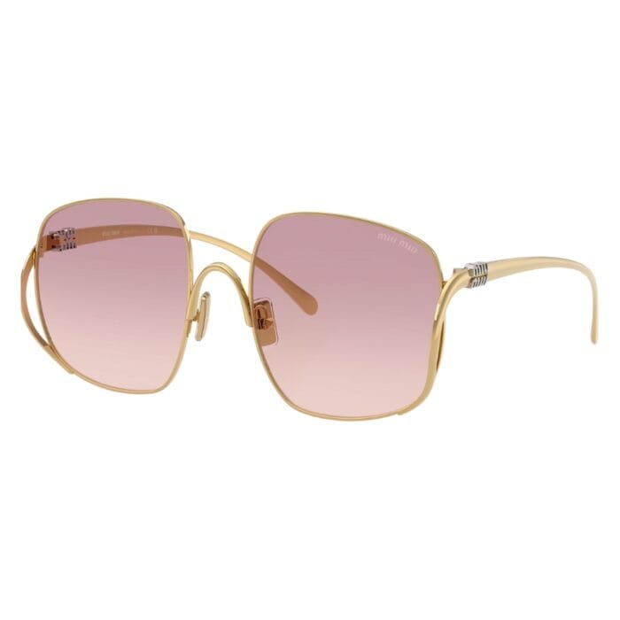 Miu Miu A57S SOLE 5AK40S ORO Occhiali da Sole – Miu Miu – 8056262534700